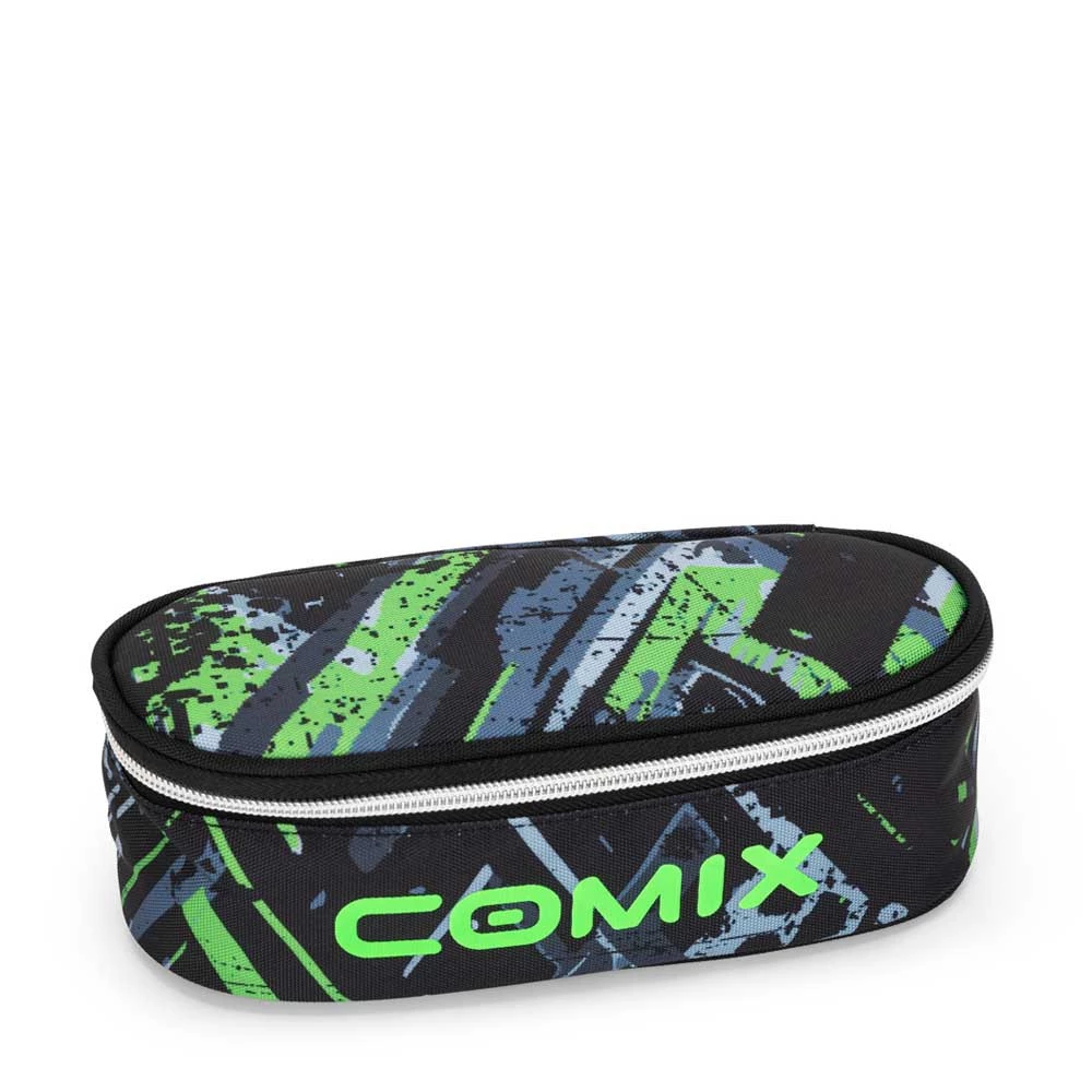 Astuccio Ovale Comix Wbs Boy Scratch Portapenne Scuola