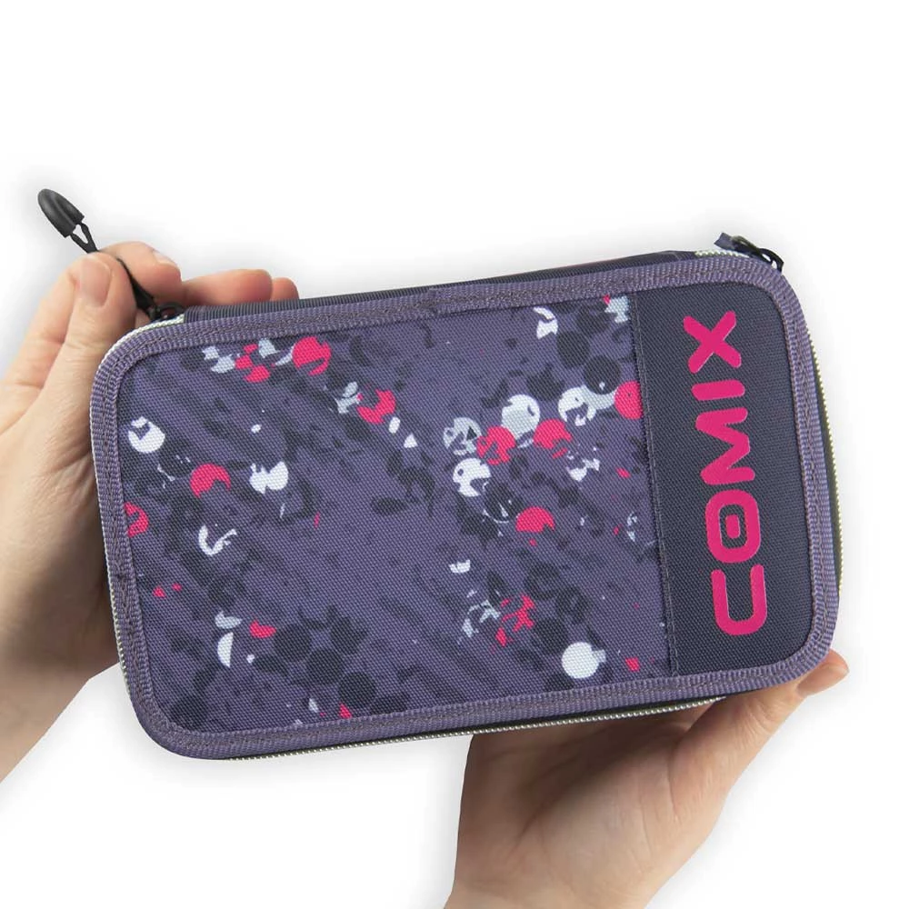 Astuccio 3 Zip Comix Wbs Girl Point Scuola Elementare Bambina