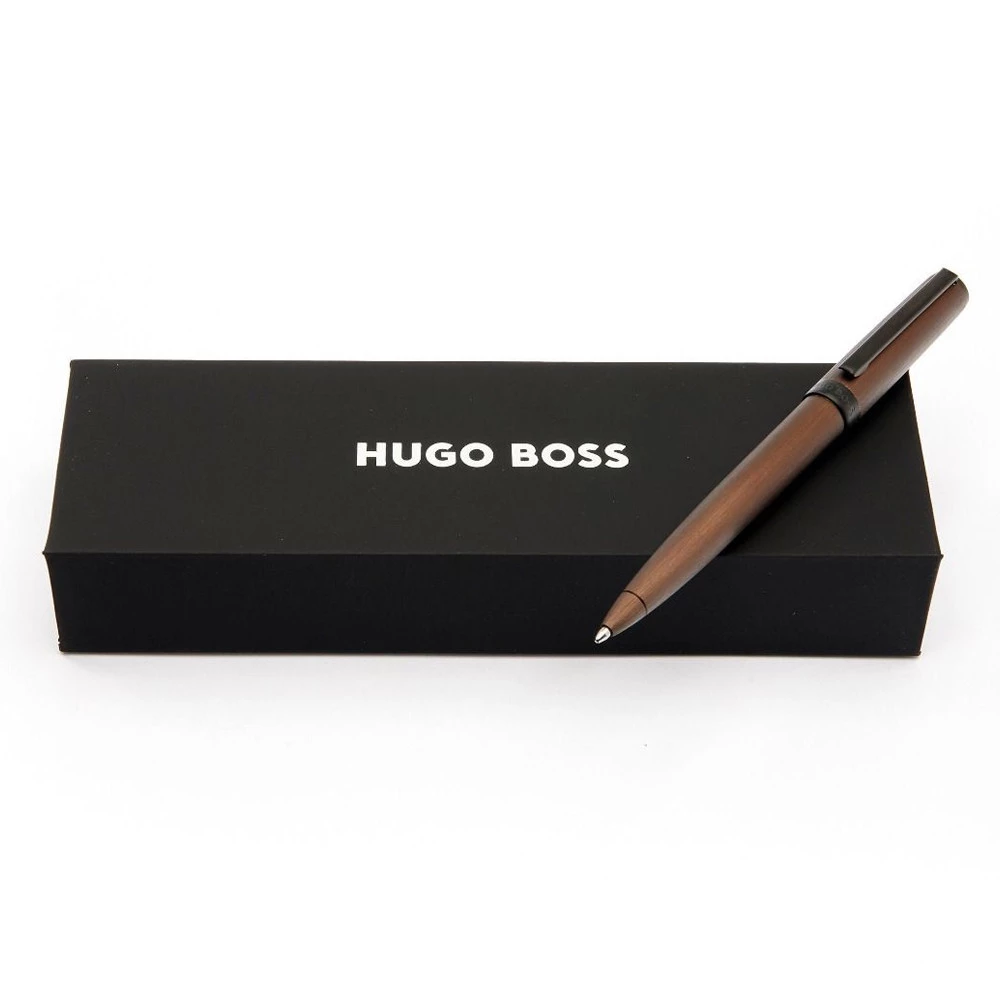 Penna a Sfera Regalo Hugo Boss Gear Brushed Khaki