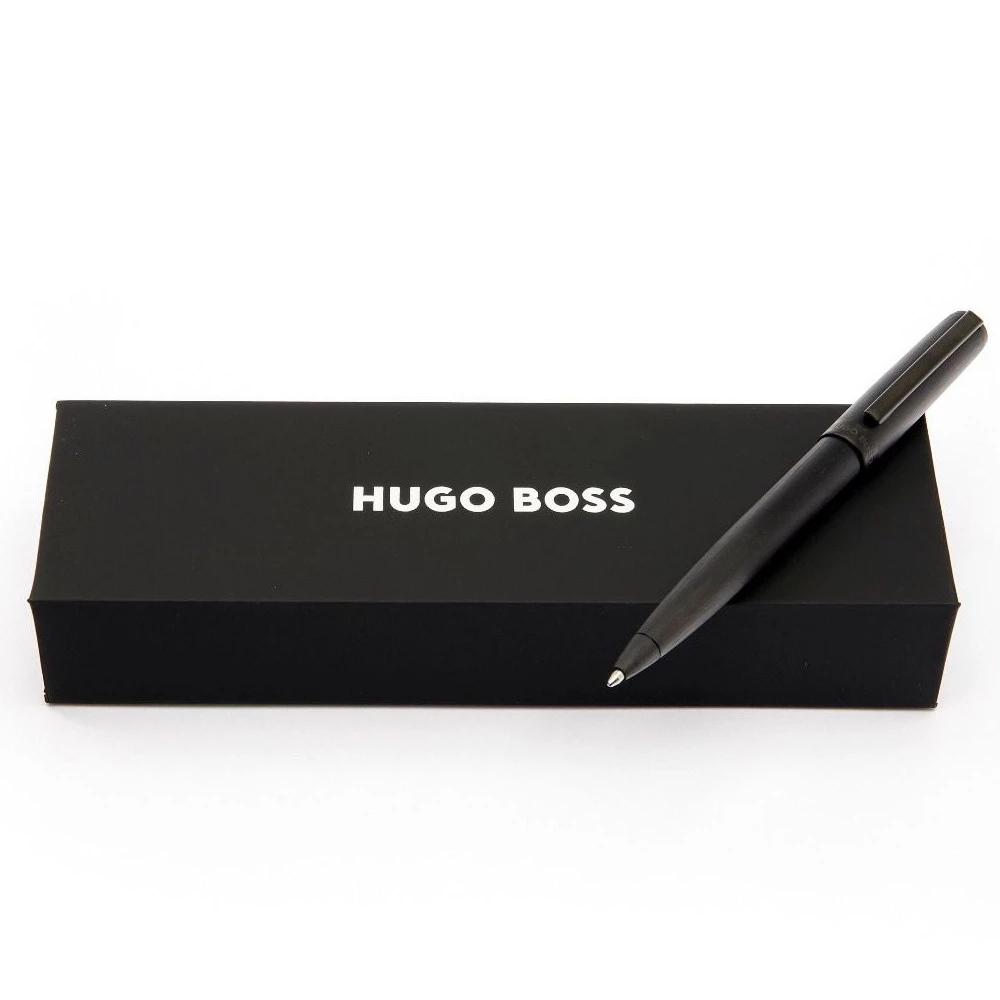 Penna a Sfera Regalo Hugo Boss Gear Brushed Nero