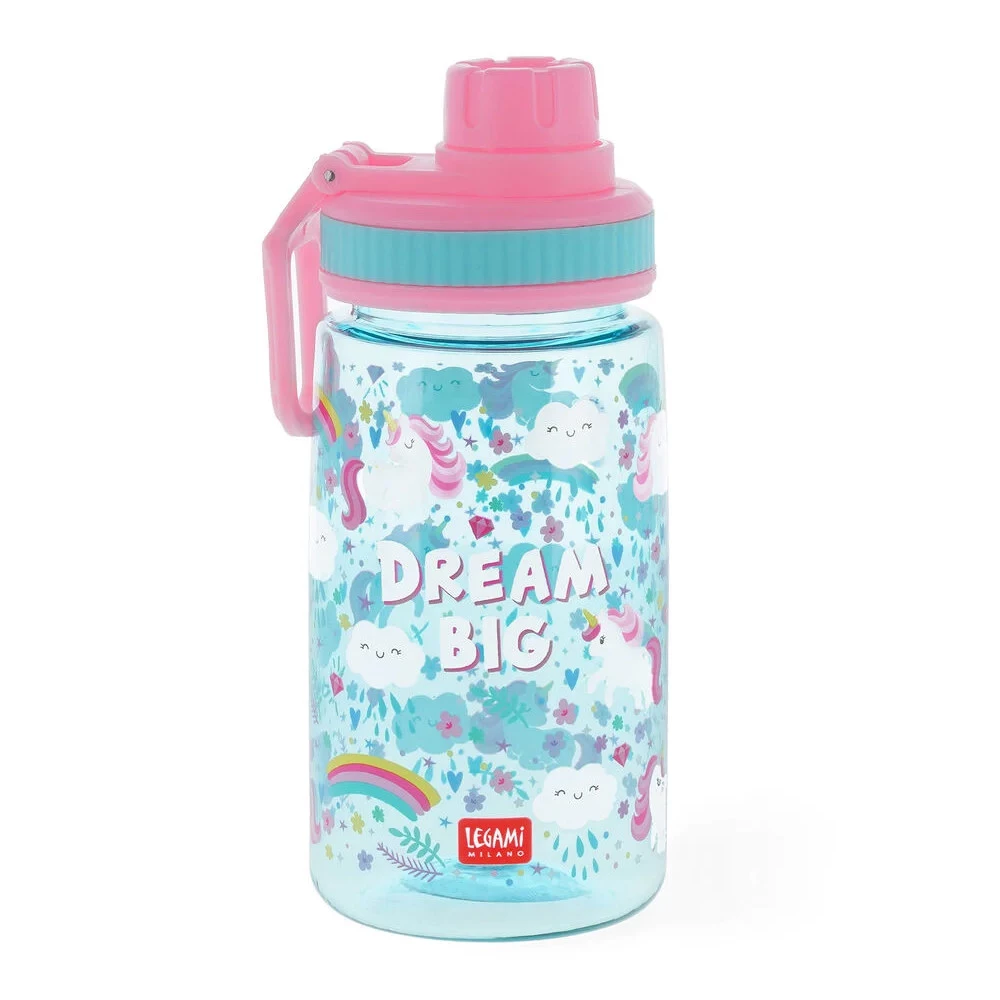 Borraccia per Bambini Legami 400ml Unicorni - Idea Regalo Lema