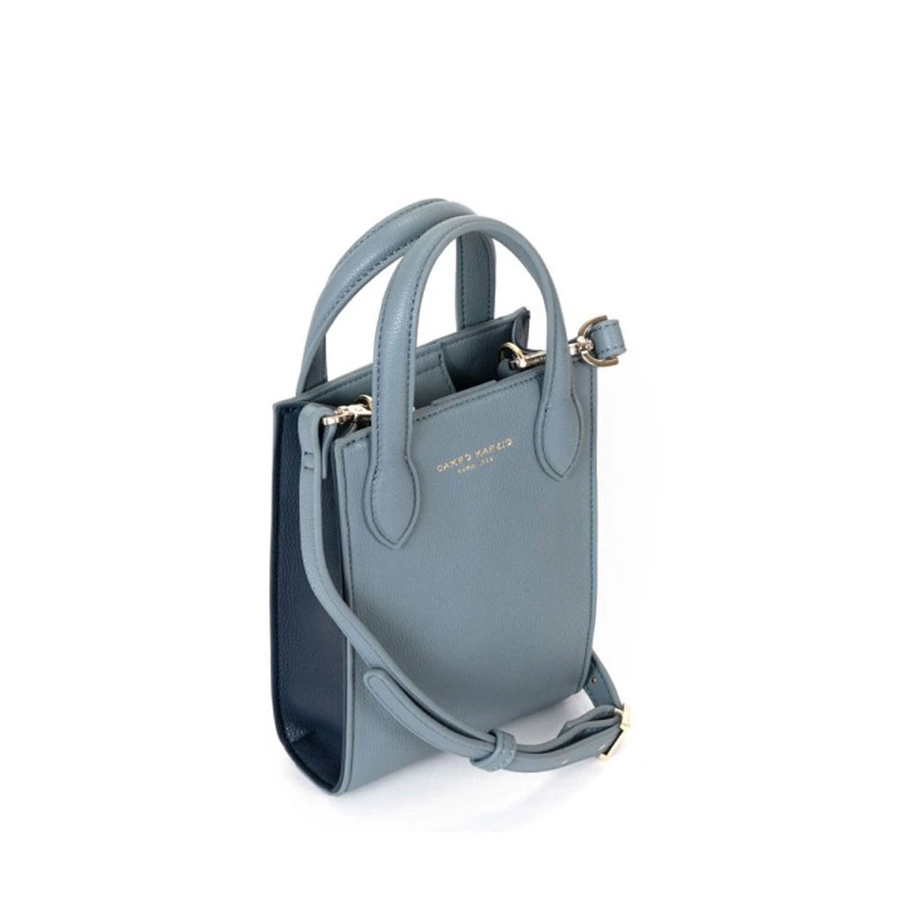 Borsa Mini Verticale Edwina con Tracolla Campo Marzio Denim