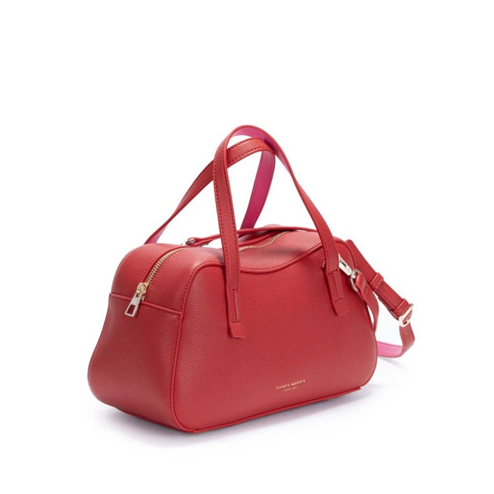 Borsa Bowling Brooke Campo Marzio Similpelle Rosso Ciliegia