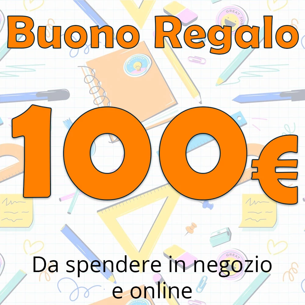 Buono Regalo 100€ da Spendere in Negozio e On-Line