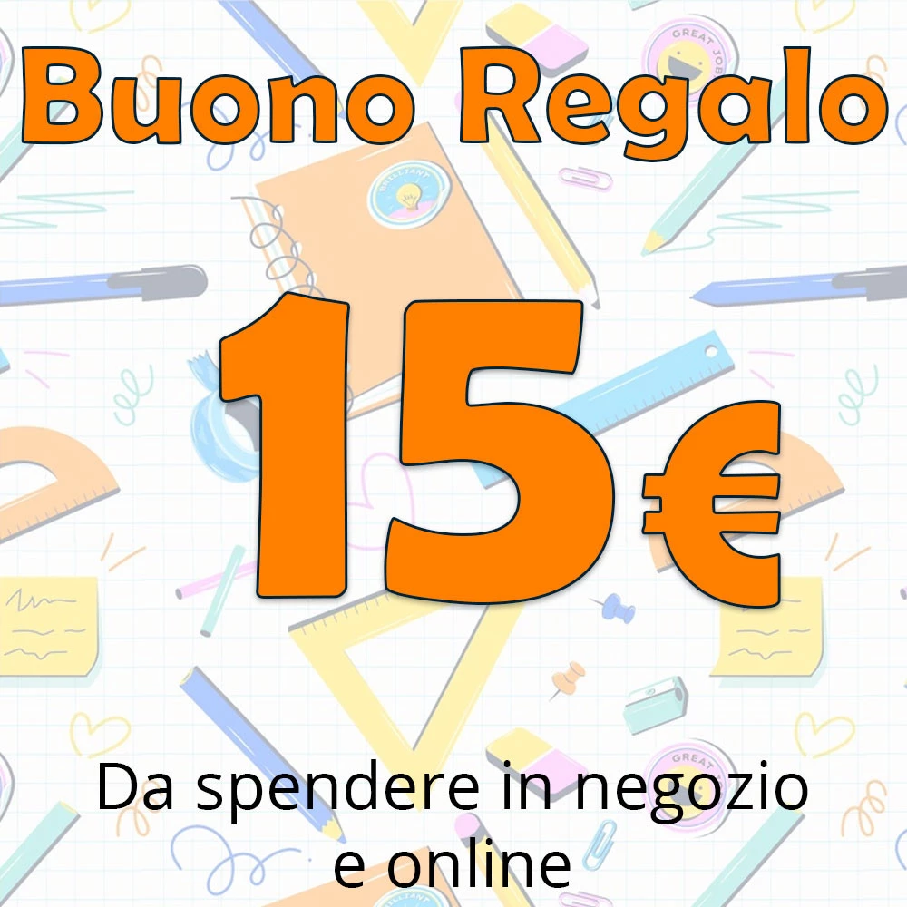 Buono Regalo 15€ da Spendere in Negozio e On-Line