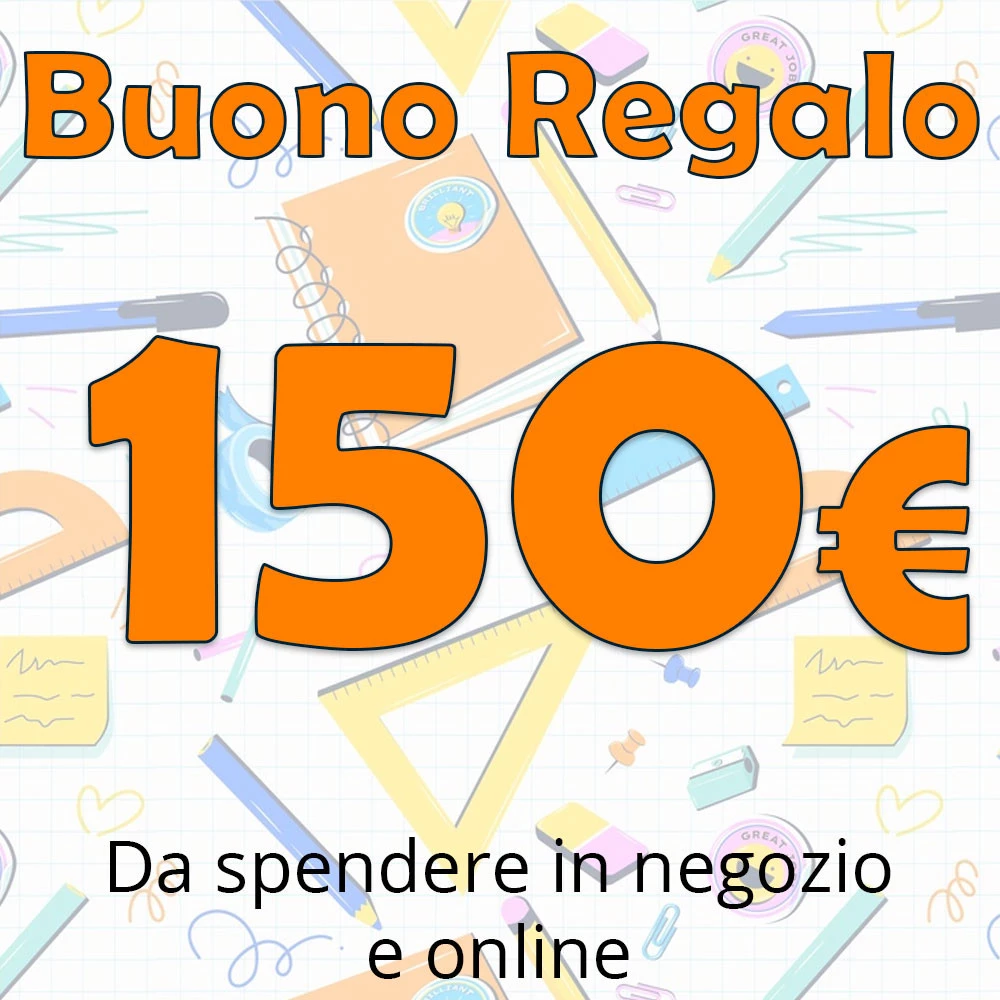 Buono Regalo 150€ da Spendere in Negozio e On-Line