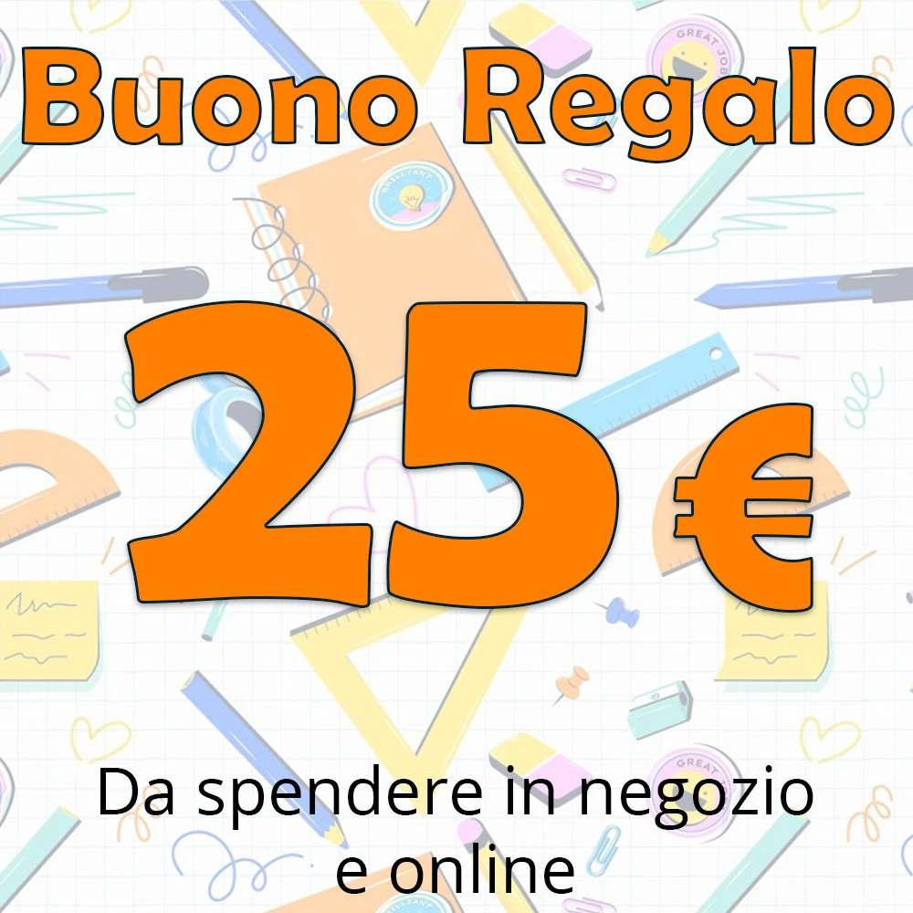 Buono Regalo 25€ da Spendere in Negozio e On-Line