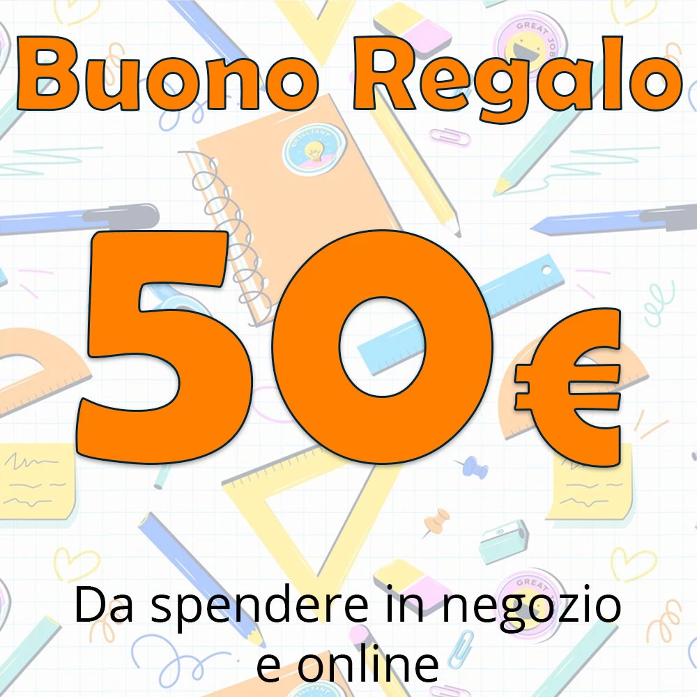 Buono Regalo 50€ da Spendere in Negozio e On-Line