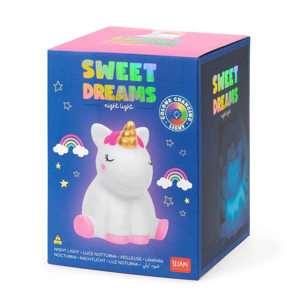 Luce Notturna Legami Unicorno Sweet Dreams - Idea Regalo Lema