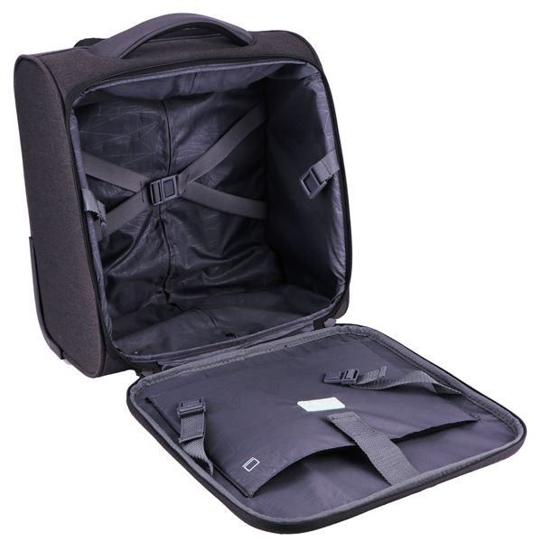 Trolley porta notebook 15,6'' Arosa nero Swiss