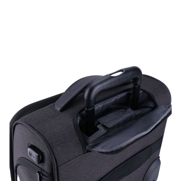 Trolley porta notebook 15,6'' Arosa nero Swiss