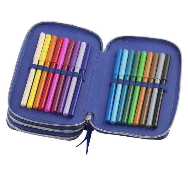 Astuccio 3 zip Dinosaur Edition - Faber Castell