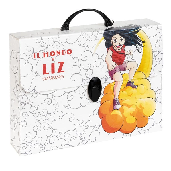 Valigetta Polionda Manga - 27 x 37,5 cm - dorso 8 cm - fantasie assortite - Favorit