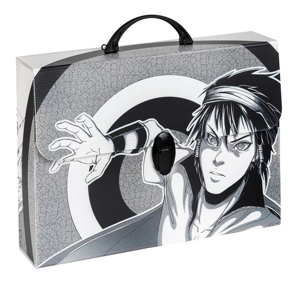 Valigetta Polionda Manga - 27 x 37,5 cm - dorso 8 cm - fantasie assortite - Favorit