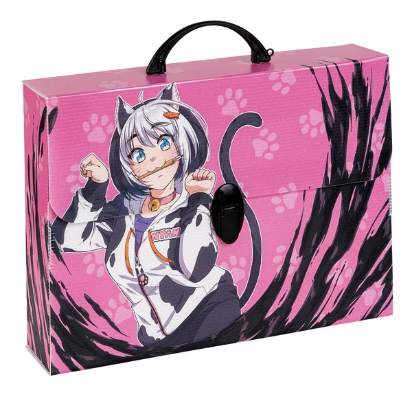 Valigetta Polionda Manga - 27 x 37,5 cm - dorso 8 cm - fantasie assortite - Favorit