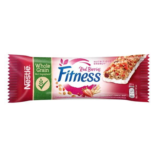 Barretta fitness frutti rossi - monoporzione da 23,5 gr - NestlE'