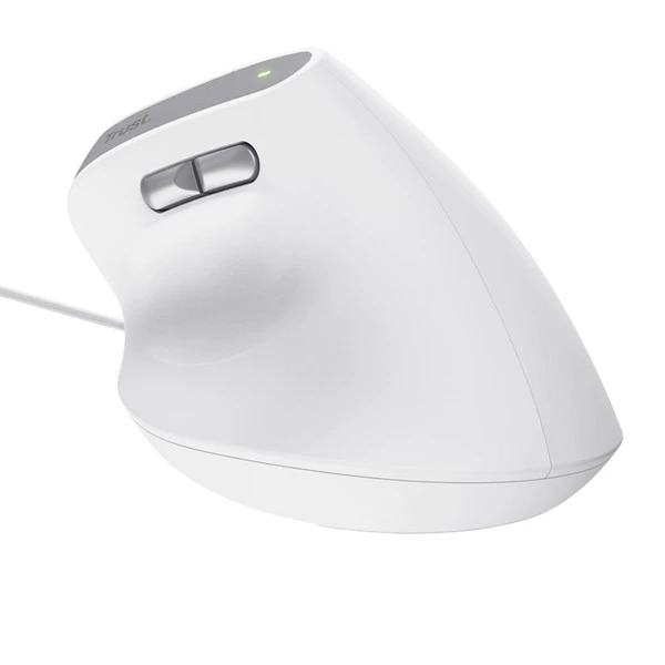 Mouse ergonomico Bayo II con filo Bianco_trust