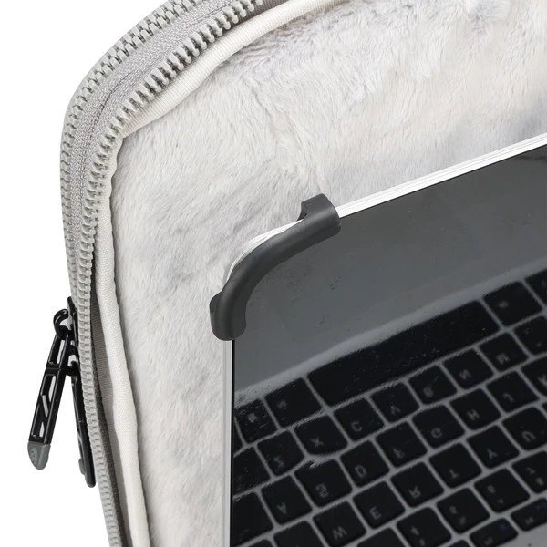 Borsa porta notebook Vacallo 16" - PET - grigio chiaro - Swiss