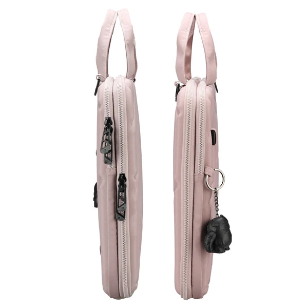 Borsa porta notebook Vacallo 16" - PET - rosa cipria - Swiss