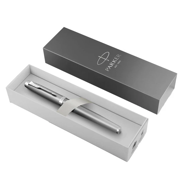 Penna stilografica IM Monochrome Rituals Grey - punta M - grigio - Parker