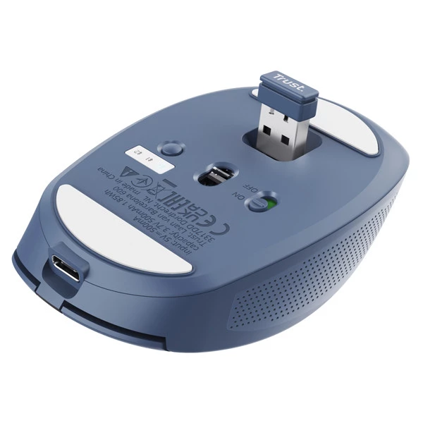 Mouse OZAA wireless - blu- Trust