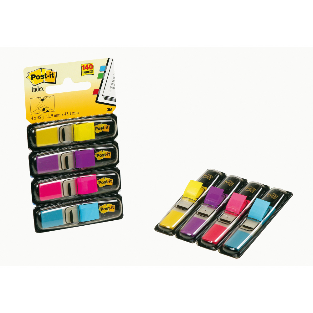 Segnapagina Post it® Index Mini 683-6 4 colori classici Value Pack 4+2 (