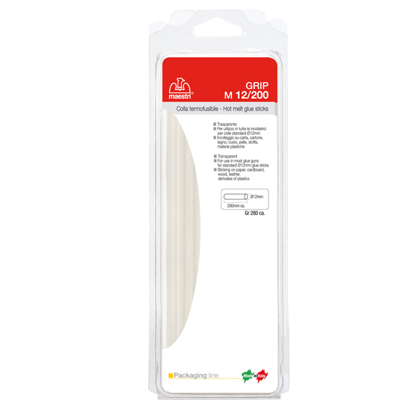 Stick Colla a Caldo Trasparente 12 mm Romeo Maestri