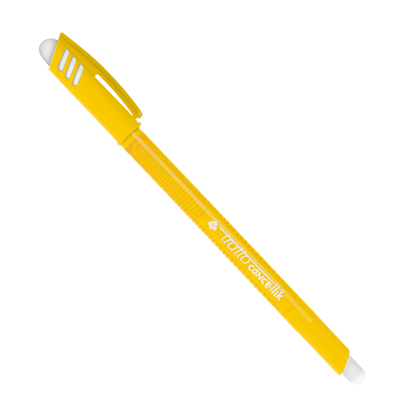 Penna a sfera cancellabile Cancellik - punta 1,0mm - giallo 