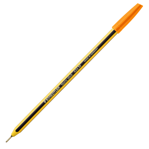 Penna a sfera Noris Stick - punta 10mm - nero - Staedtler - conf. 20