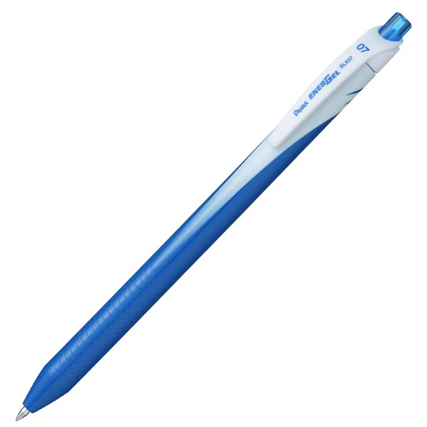 Roller Energel Slim - punta 0,7 mm - 3 colori assortiti (blu/nero/rosso) - Pentel - expo 120 pezzi