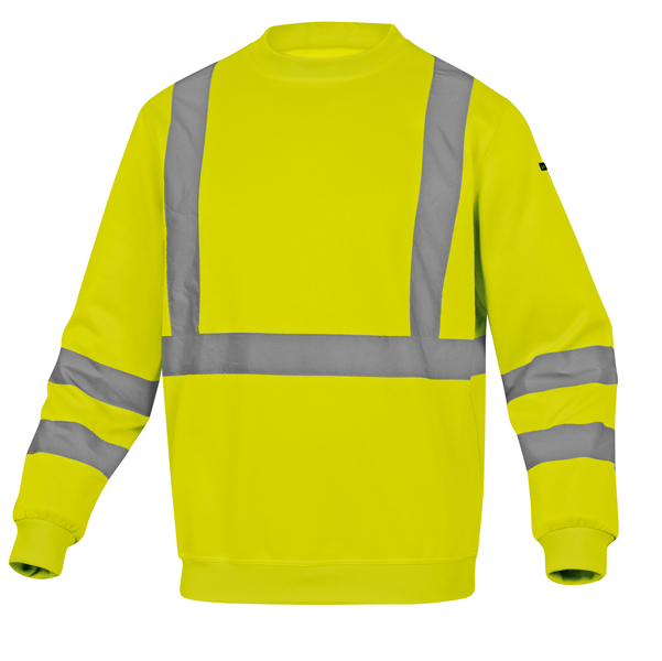 Felpa sportiva Astral - alta visibilitA' - tg. XL - giallo fluo - Deltaplus