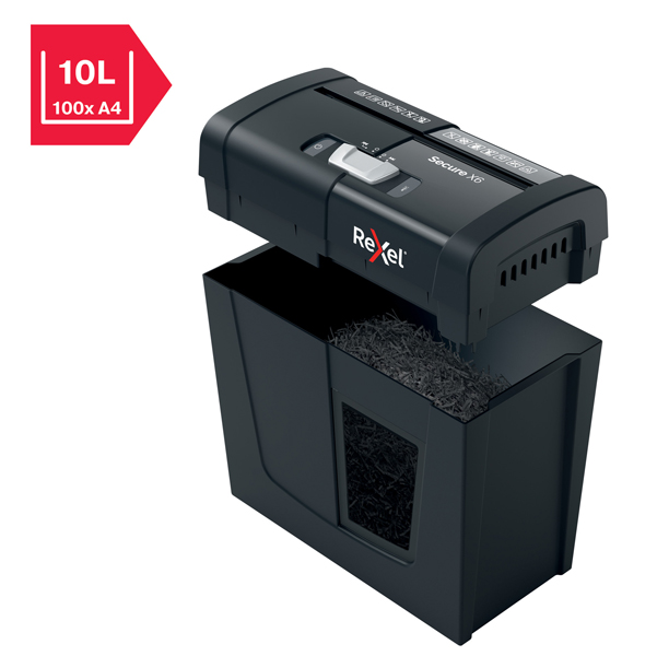 Distruggidocumenti Secure X6 - a frammenti - Rexel