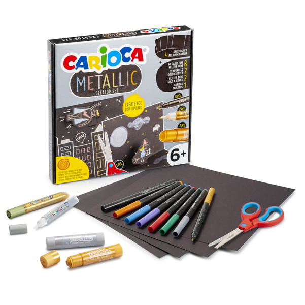 CARIOCA-Giocattolo, Multicolore, 8, 1