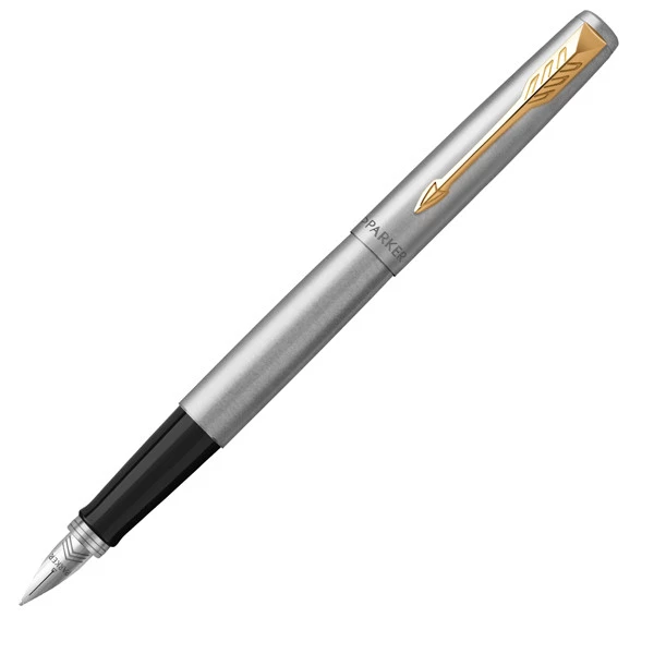 Gift Set DUO - Jotter stainless steel GT sfera + stilografica - punta media - Parker