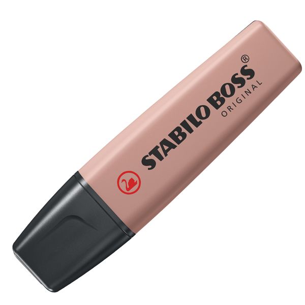 Evidenziatore Stabilo Boss NatureColors - tratto 2 + 5 mm - fava di cacao -  Stabilo su