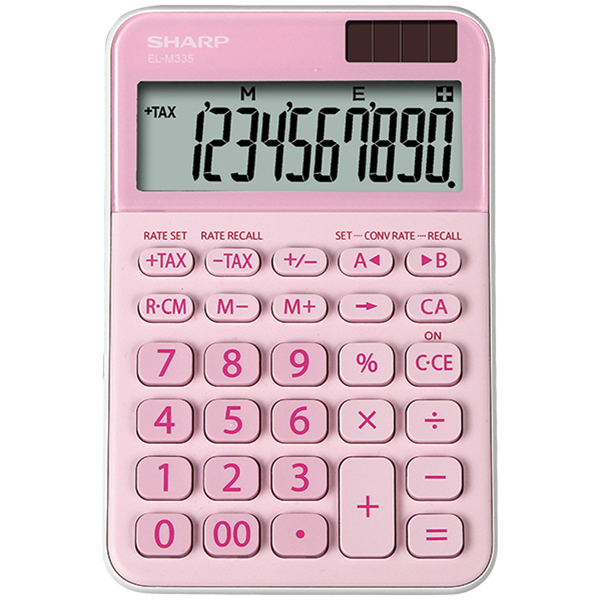 Sharp - Calcolatrice da tavolo ELM711ggy - 10 cifre 
