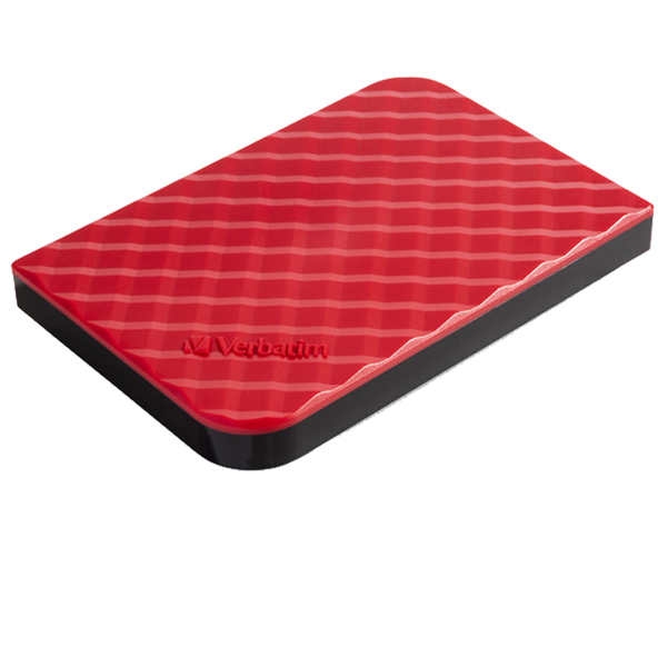 Verbatim - Usb 3.0 portatile Store 'N'Go 9,5mm drive - Rosso - 53203 - 1TB