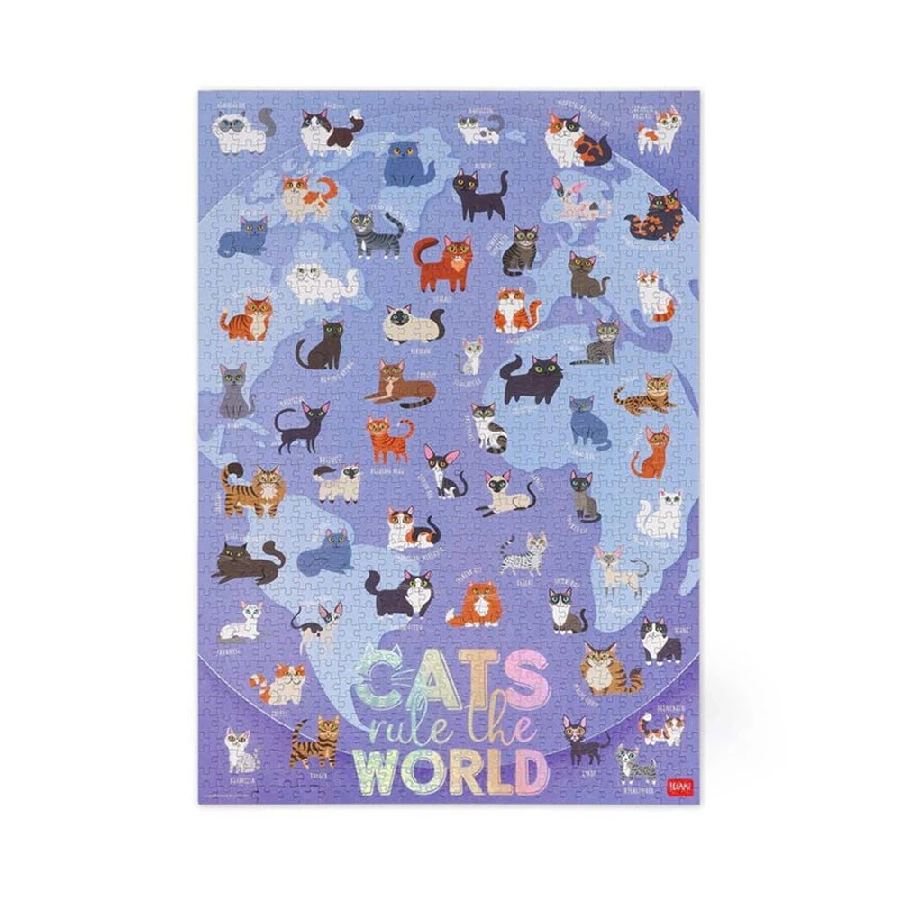 Puzzle 1000 Pezzi Legami Gatti 68x48cm