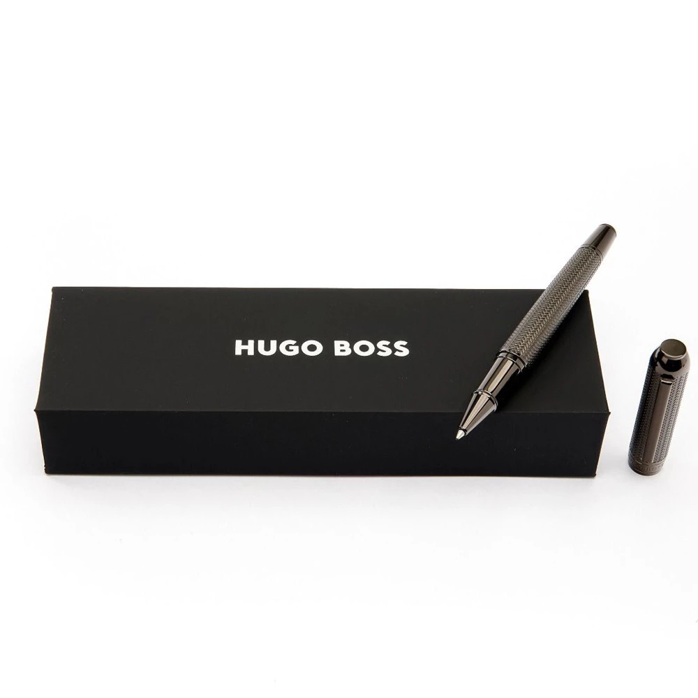 Penna Roller Regalo Hugo Boss Elemental Gun in Ottone